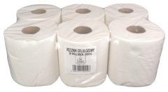 Ręczniki Papierowe Celuloza 500/16 2w Biały 6 Rolek