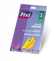 Rękawiczki Gumowe żółte FIXI Para