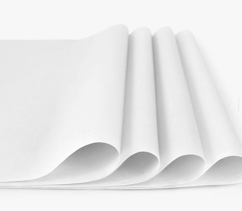 Papier do pieczenia silikonowany arkusze 57 x 78 cm 500 szt. biały