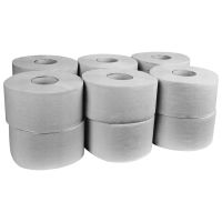 Papier Toaletowy PTM-180 Jumbo 65% biały 105m 12 Rolek
