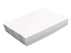 Papier do pieczenia silikonowany arkusze 32 x 52 cm 500 szt. biały