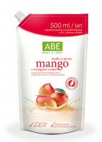 Mydło w płynie ABE zapas mango 500 ml.
